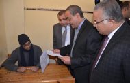 محافظ الإسماعيلية يتفقد لجان امتحانات نصف العام الدراسي
