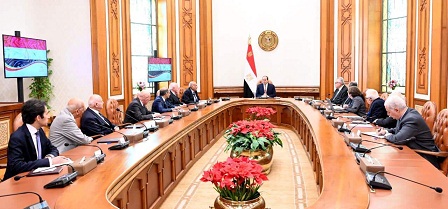 الرئيس السيسي يجتمع مع المجلس الاستشاري لكبار علماء وخبراء مصر