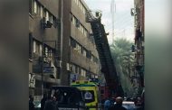 السيطرة على حريق في مبنى مصلحة الضرائب بسوهاج