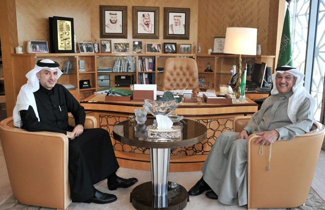 سفير مملكة البحرين يلتقي نظيره السعودي بجمهورية مصر العربية