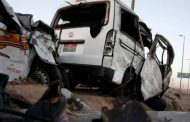 5وفيات و7 مصابين فى حادث سيارة نقل وميكروباص أمام جامعة القاهرة