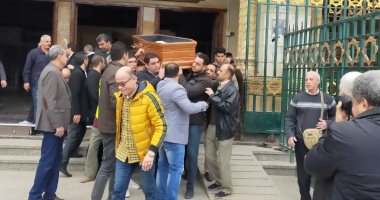 تشييع جثمان نجل رئيسة القومى للمرأة إلى مثواه الأخير بمقابر البساتين