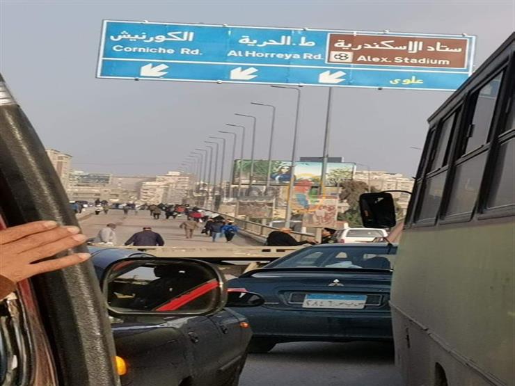 الانتهاء من إصلاح كوبري محرم بك بالإسكندرية