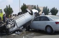 انقلاب سيارة ملاكي ببني سويف