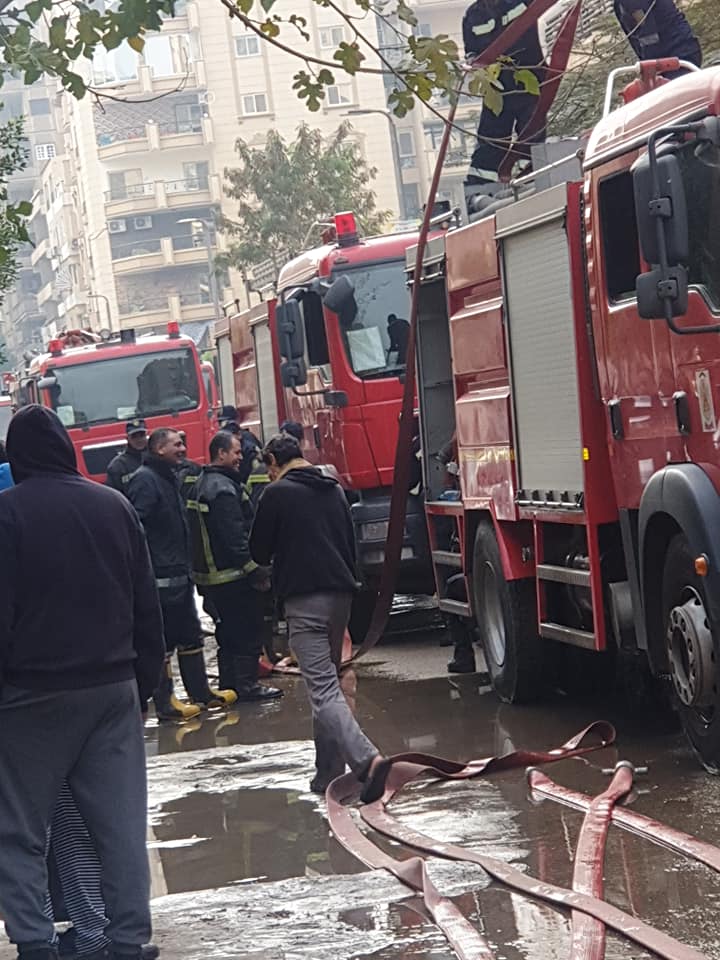 المعاينة الأولية تكشف سبب اندلاع الحريق