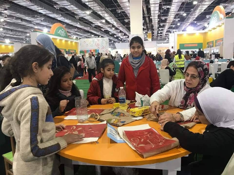 فقرات القومي لثقافة الطفل بمعرض الكتاب تشهد جمهور غفير 