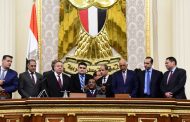 بالصور.. عبد العال يستقبل رئيس الجمعية الوطنية الكينية والوفد المرافق له بالبرلمان