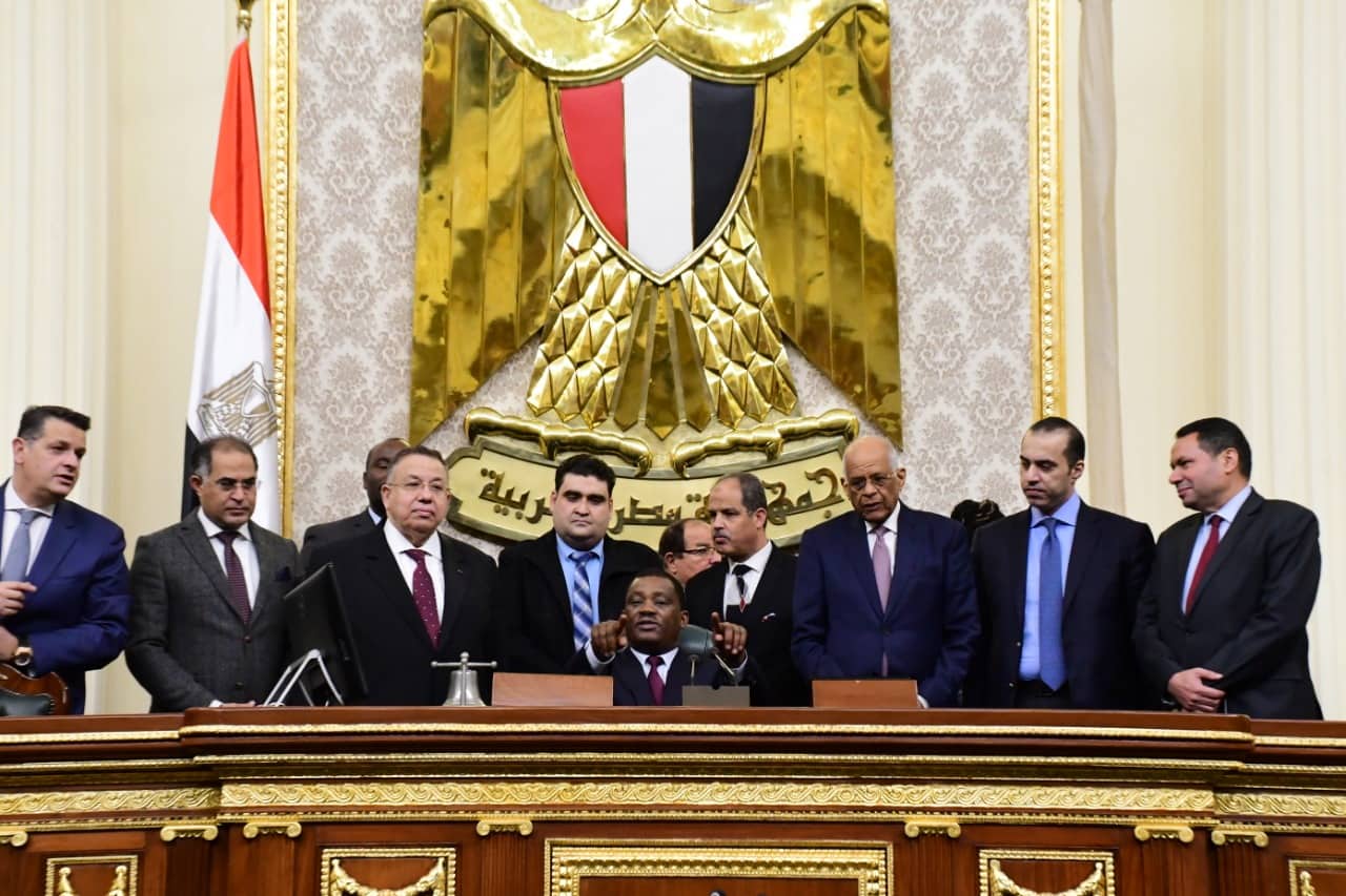 بالصور.. عبد العال يستقبل رئيس الجمعية الوطنية الكينية والوفد المرافق له بالبرلمان
