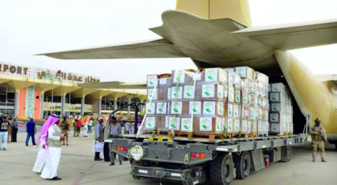 بعد تربعها على المركز الأول .. السعودية مساعدات انسانية ونهر عطاء لاينضب