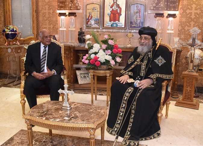 رئيس مجلس النواب يهنئ البابا تواضروس الثاني بمناسبة عيد الميلاد المجيد
