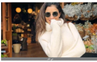 بلوفر أبيض.. مي عمر تتألق بإطلالة أنيقة تبرز جمال أنوثتها