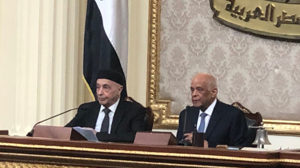 رئيس البرلمان الليبي يوجه 10 رسائل مهمة من مجلس النواب المصري.. تعرف عليها