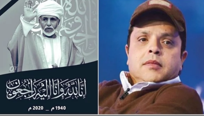 محمد هنيدي ينعى السلطان قابوس بن سعيد