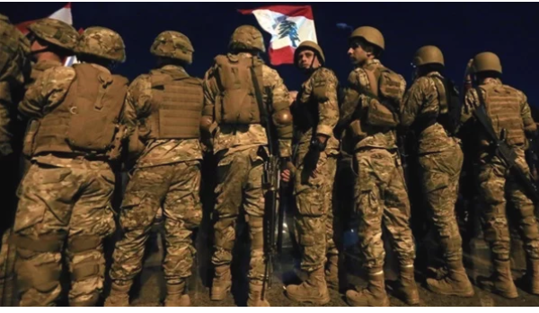 انتشار كثيف للجيش اللبناني وسط العاصمة بيروت