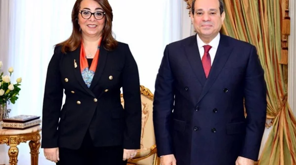 قبل استلام مهامها في الأمم المتحدة.. الرئيس السيسي يستقبل غادة والي ويتمنى لها النجاح في مهامها الدولية