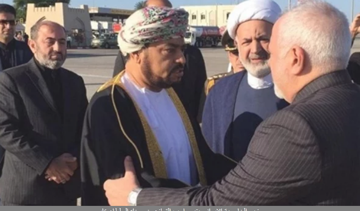 فيديو.. وزير الخارجية الإيراني يقدم واجب التعازي في وفاة السلطان قابوس