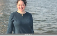ظهور نادر لشقيقة مى نور الشريف أثناء أدائهما العمرة
