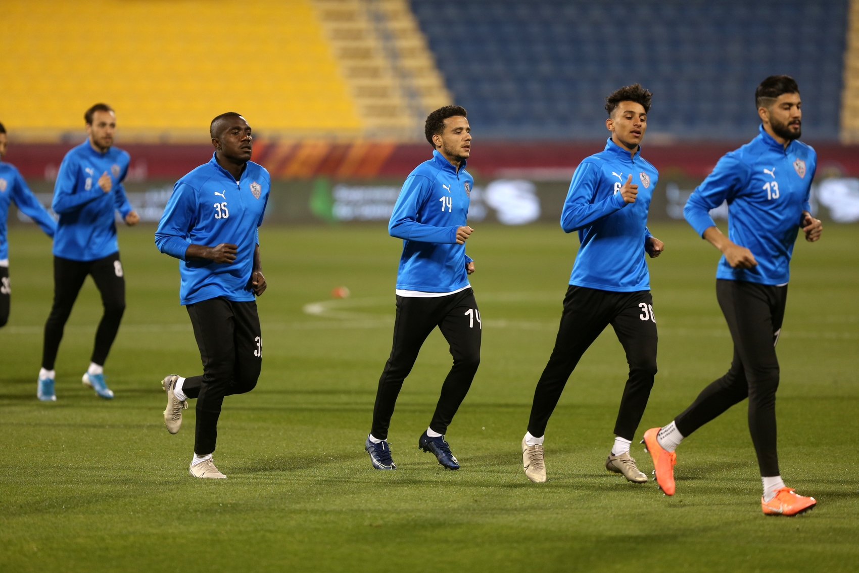 مصطفى محمد يقود خط هجوم الزمالك أمام الترجى التونسي