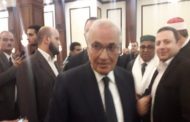 صور.. العادلي وشفيق ونظيف وعمرو وموسى في عزاء الرئيس مبارك