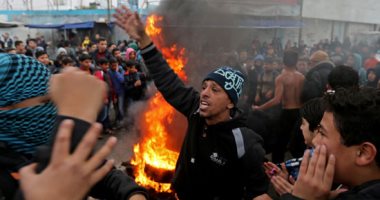 إصابة 31 فلسطينى فى مواجهات مع الاحتلال قرب قرية كفر قدوم باتجاه نابلس