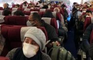 أول صور للمصريين العائدين من مدينة ووهان بالصين داخل مطار العلمين