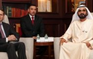 محمد بن راشد يستقبل رئيس جهاز الأمن الروسى الخارجي
