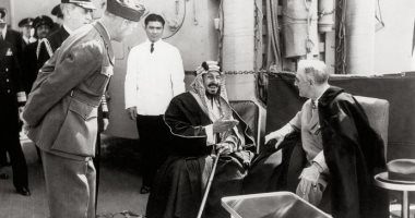 وزير خارجية السعودية يشارك فى حفل الذكرى 75 للقاء الملك عبدالعزيز و