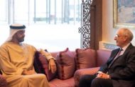 محمد بن زايد يستقبل رئيس مجموعة 