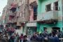 انهيار عقار مكون من 5 طوابق بحلوان