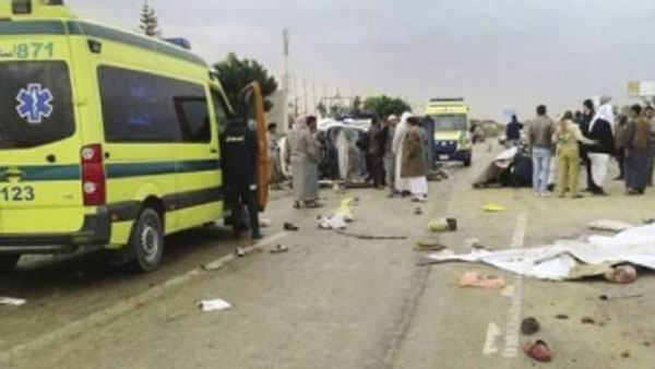 مصرع وإصابة ثلاثة في حادثى تصادم بالبحيرة