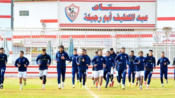 تدريبات استشفائية وتأهيلية لأساسيي الزمالك