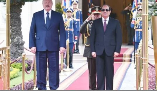 السيسي ورئيس بيلاروسيا يتفقدان العاصمة الإدارية الجديدة
