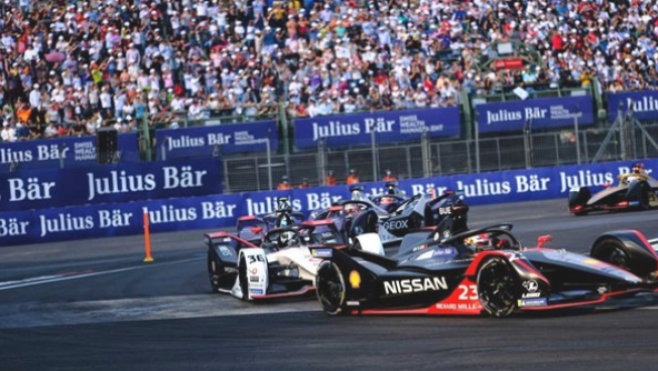 نيسان تحتل أقوى المراكز في سباقات Formula E بفريقها e.dams