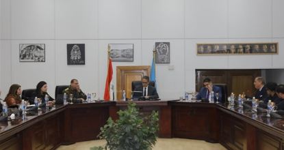 وزير السياحة يتابع خطة نقل المومياوات والتوابيت الملكية من التحرير لمتحف الحضارة