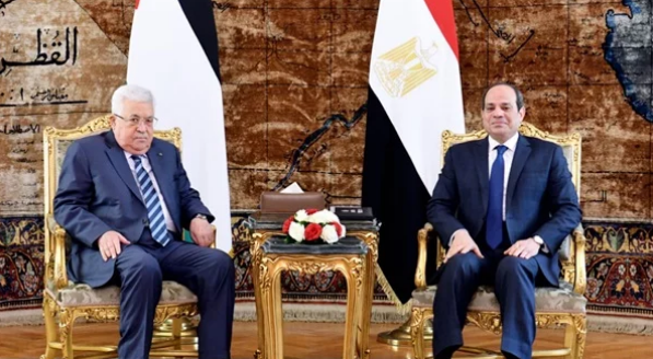 محمود عباس أبو مازن يغادر القاهرة بعد لقاء الرئيس السيسي
