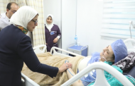 وزيرة الصحة تتفقد أعمال التطوير بالمبنى البحري بمستشفى بورسعيد العام