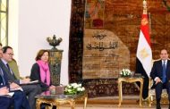 الرئيس السيسي يستقبل وزيرة الجيوش الفرنسية ويؤكد التعاون الوثيق بين البلدين عسكريا