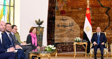 الرئيس السيسي يستقبل وزيرة الجيوش الفرنسية ويؤكد التعاون الوثيق بين البلدين عسكريا