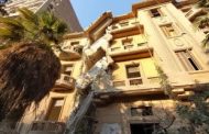 انهيار عقار بمصر الجديدة والمرور يغلق شارع بيروت حفاظا على الأرواح
