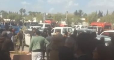 قتيل وجرحى فى التفجير الإرهابى بمحيط السفارة الأمريكية بتونس