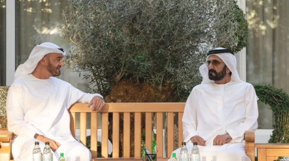 محمد بن زايد: مخاطر انتشار فيروس كورونا محور حديثي مع محمد بن راشد