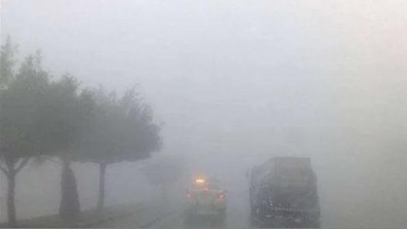 تحويل مروري على طريق الفيوم بسبب تجمعات مياه الأمطار