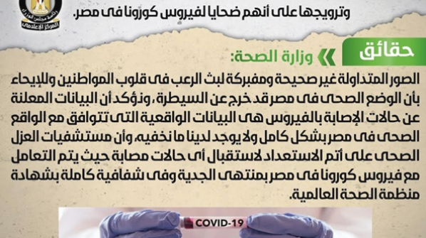 الحكومة: صورة الأشخاص بـ الكمامات وينامون على الأرصفة مفبركة