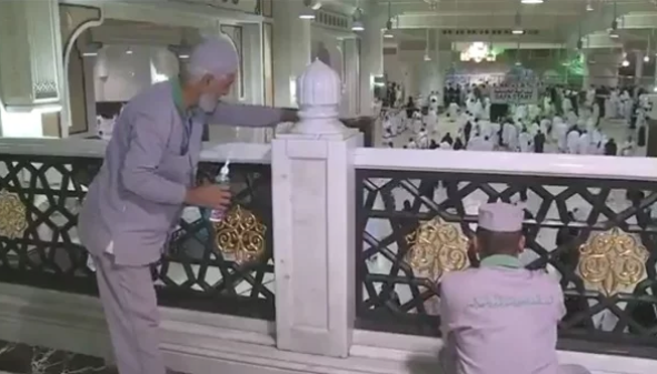 للحماية من كورونا.. طريقة تنظيف الحرم المكي