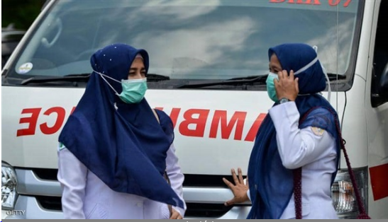إندونيسيا تسجل أول حالة وفاة بـ كورونا