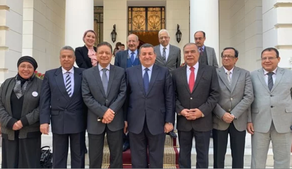 أبرزها إصلاح وتطوير المؤسسات والديون .. تفاصيل لقاء أسامة هيكل وكرم جبر