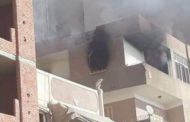 النيابة تنتدب المعمل الجنائى لمعاينة حريق شقة بدار السلام