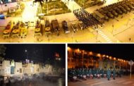 القوات المسلحة تنفذ عمليات التعقيم والتطهير الوقائى لميدان رمسيس ومحطة قطارات سكك حديد مصر والشوارع الجانبية المحيطة