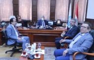 ممدوح رسلان لوفد البرلمان: برغم كورونا نعمل ليل نهار من أجل المواطن
