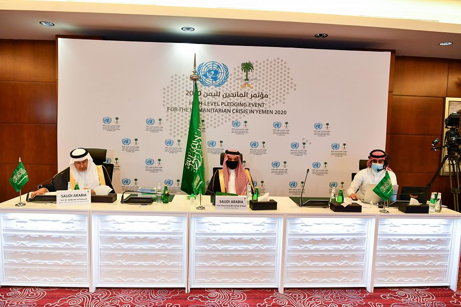 وزير الخارجية السعودي: المملكة تدعو الدول والمنظمات للوفاء بتعهداتها بمبلغ 2 مليار و 410 ملايين دولار لعمليات الإغاثة باليمن